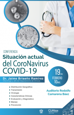 Conferencia Coronavirus. 19 de febrero 2020
