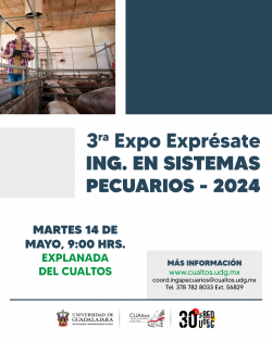 3er Expo Exprésate Ing. Sistemas Pecuarios