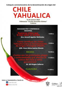 Coloquio conmemorativo de la denominación de origen del CHILE YAHUALICA