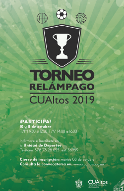 Torneo Relámpago CUAltos 2019