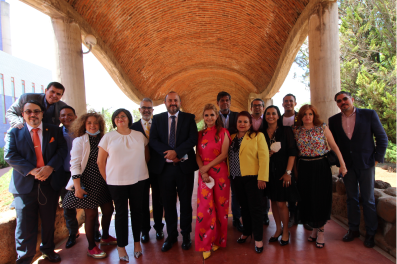 Personalidades invitados del informe en el guisanito CUAltos