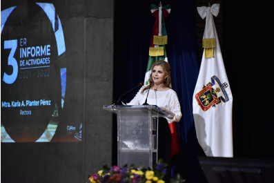 3er Informe de Actividades 2022 | Mtra. Karla A. Planter