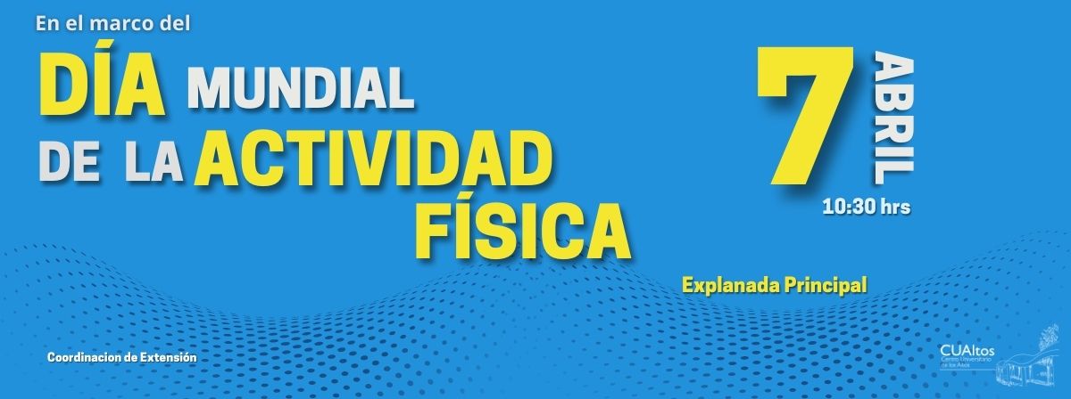 Banner del Día de la activación física 