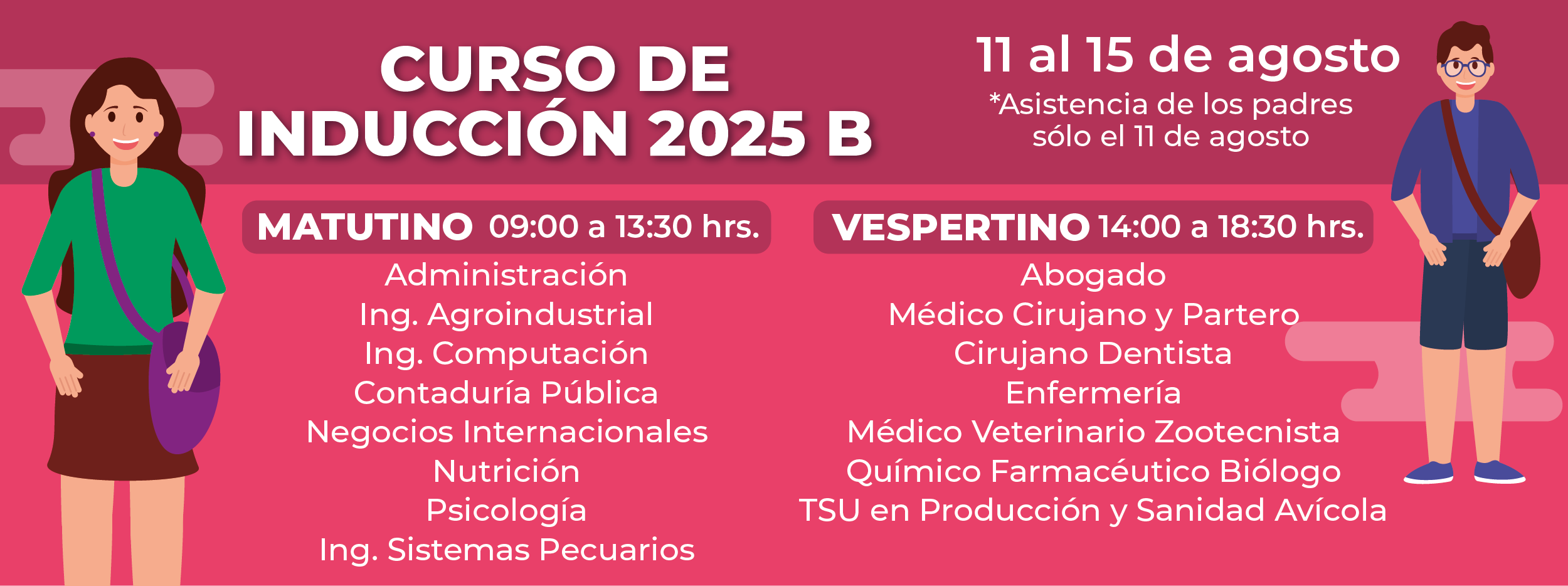Banner curso de inducción