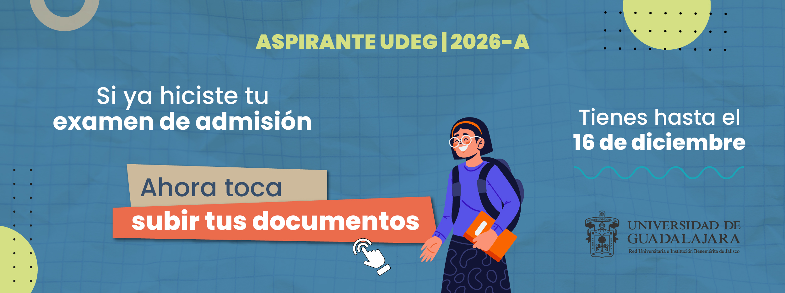Ahora sube tus documentos 