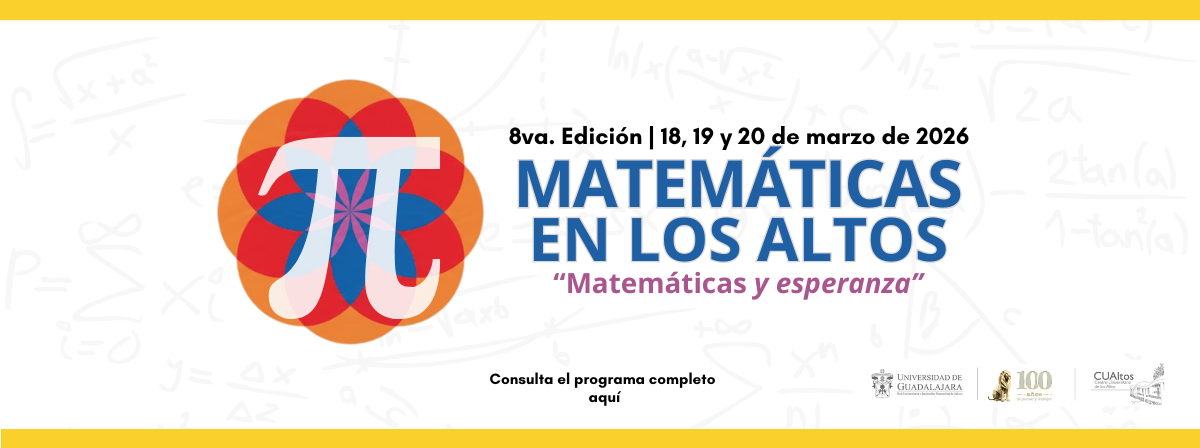 Banner Matemáticas en Los Altos 2026