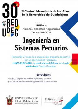 27 aniversario de la Creación de Ing. Sistemas Pecuarios