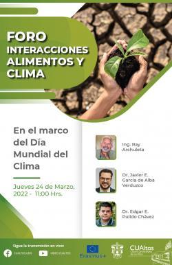 Foro Interacciones Alimentos y Clima
