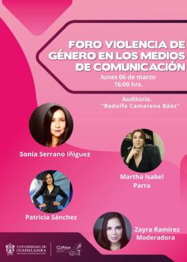 Foro violencia de género en los medios de comunicación