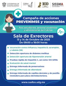 Campaña de Acciones Prevenimss y vacunación