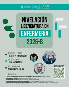 Nivelación Licenciatura en Enfermería 2026-B