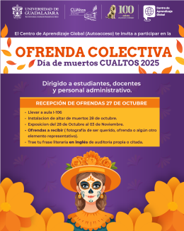 Ofrenda colectiva - CAG