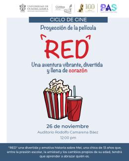 Ciclo de Cine PAS | Película RED