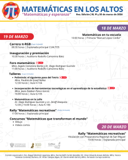 Matemáticas en Los Altos