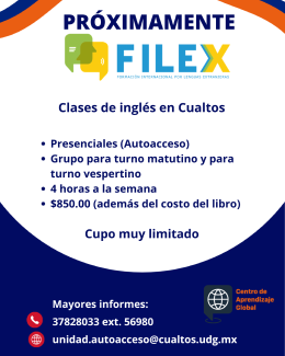 Clases de ingles FILEX