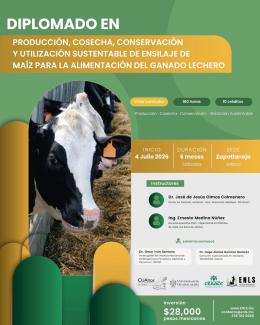 Diplomado en producción, cosecha, conservación y utilización sustentable de maíz para la alimentación del ganado lechero