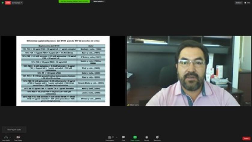 Ponente del Seminario del doctorado en Biociencias.