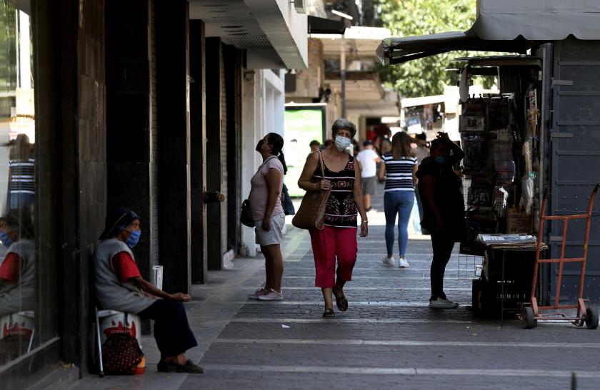 Personas caminando