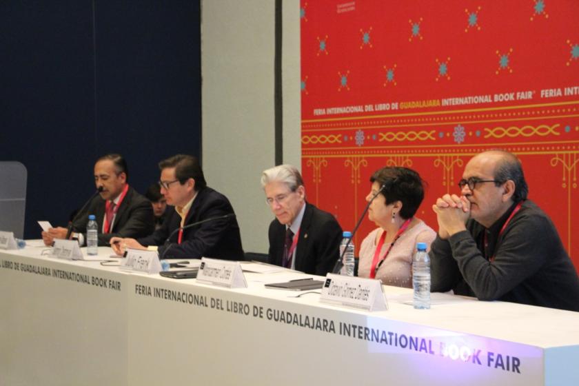 Expositores de la Conferencia "La salud en la encrucijada de México".