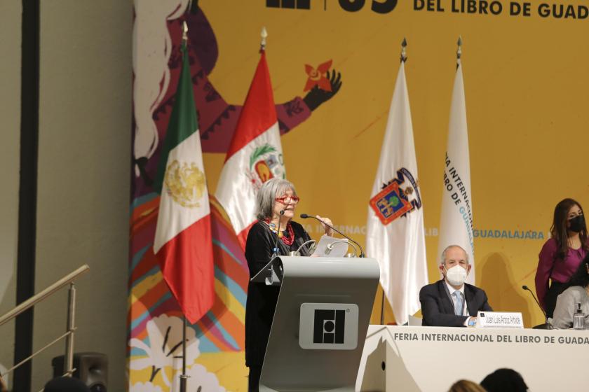 Integrantes de la Ceremonia de Inaguración de la FIL.