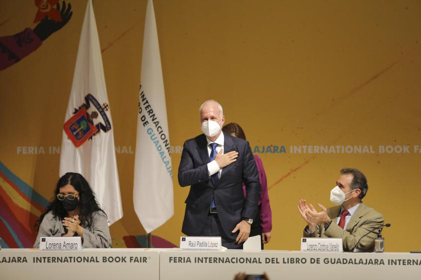 Integrantes de la Ceremonia de Inaguración de la FIL.