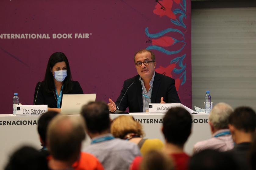 Participantes de la mesa “El futuro de la nación”.