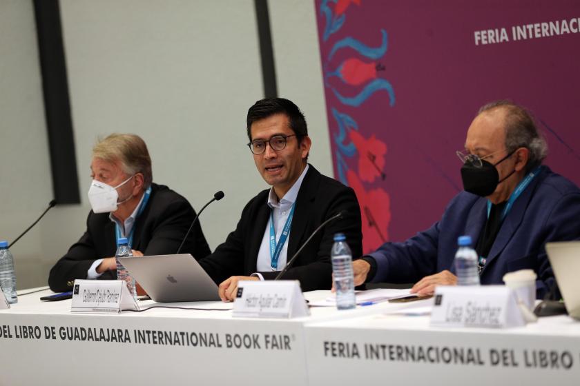Participantes de la mesa “El futuro de la nación”.