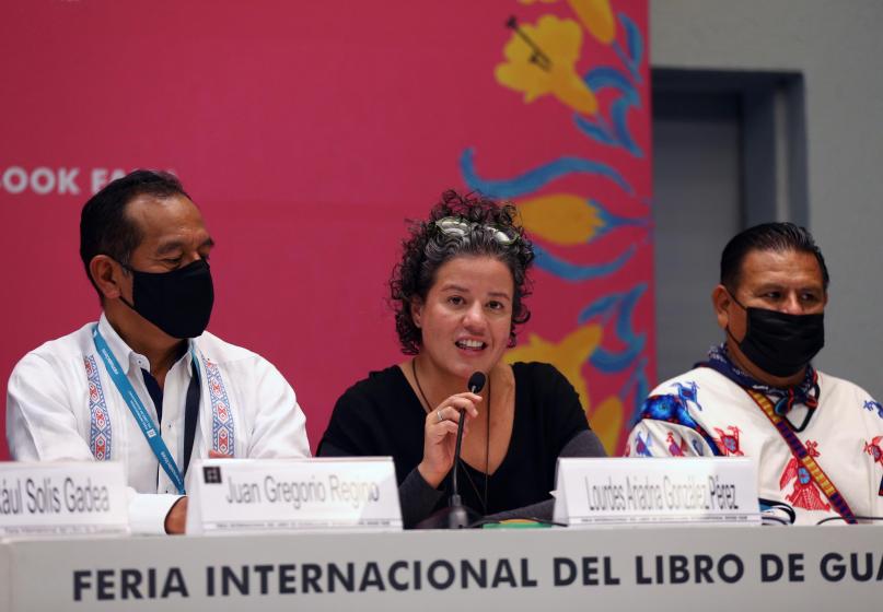 Asistentes en la entrega del Premio de Literaturas Indígenas de América (PLIA) 2021