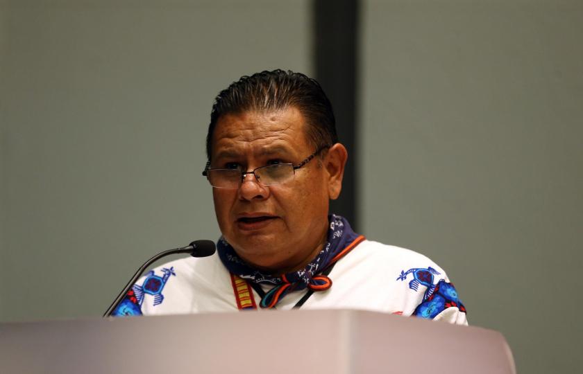 Asistente de la entrega del Premio de Literaturas Indígenas de América (PLIA) 2021