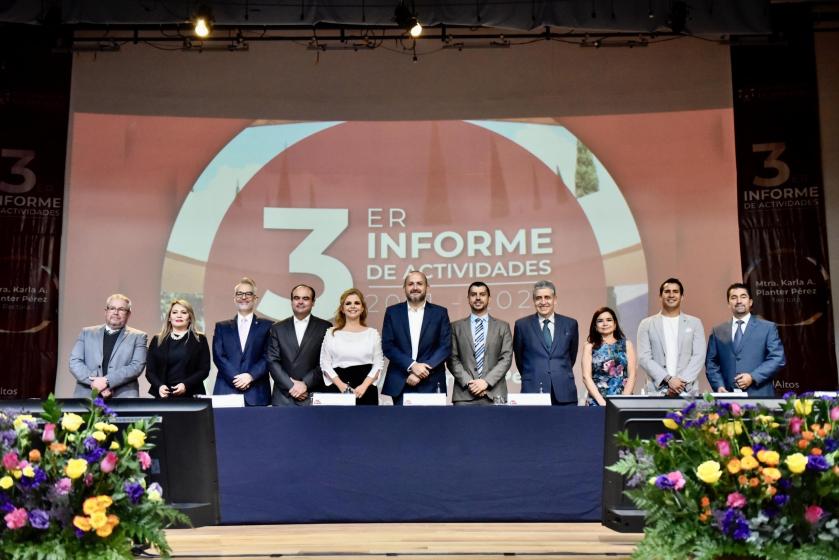 Integrantes del 3er Informe de Actividades.