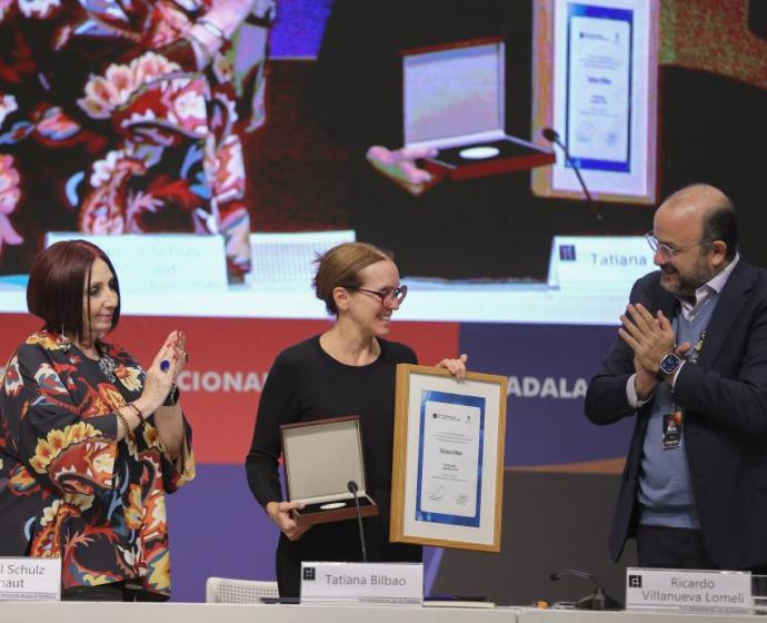 Integrantes de la Ceremonia de Premiación.