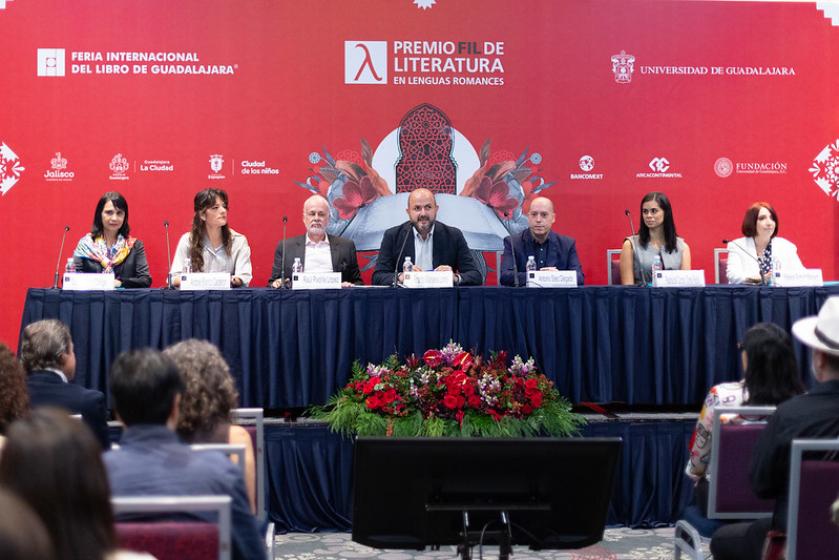 Ceremonia de Premio FIL de Literatura en Lengua Romances 2022.