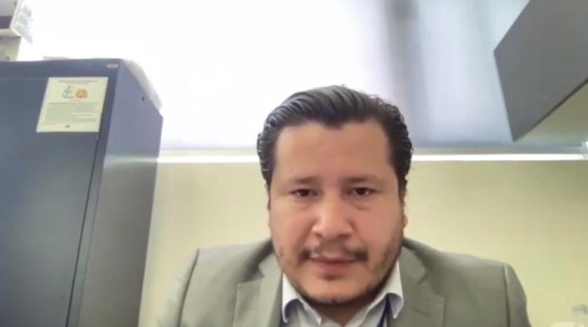 Participante de la Conferencia con motivo del Día Internacional de la Lucha Contra el Cáncer de Mama.