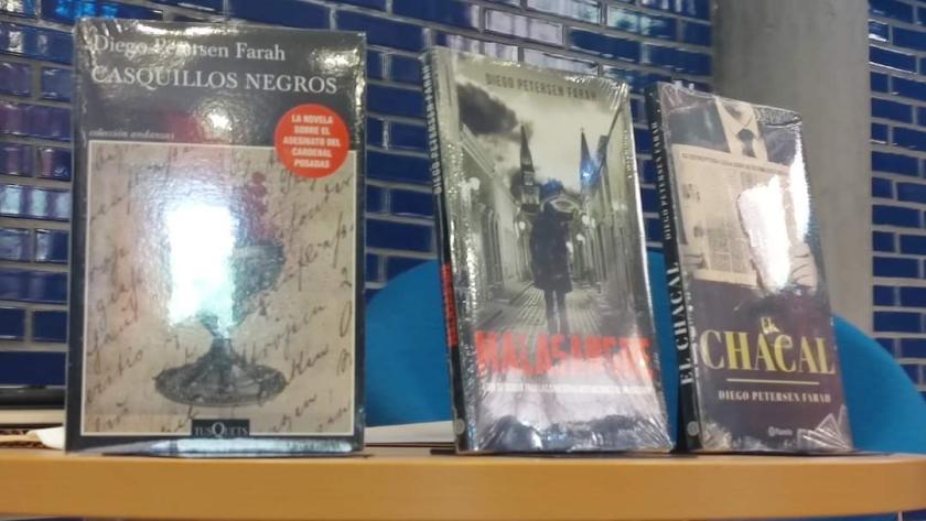 Exposición de libros.