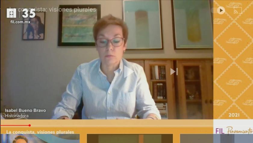 Expositora de la Conferencia “La Conquista: Visiones Plurales”.
