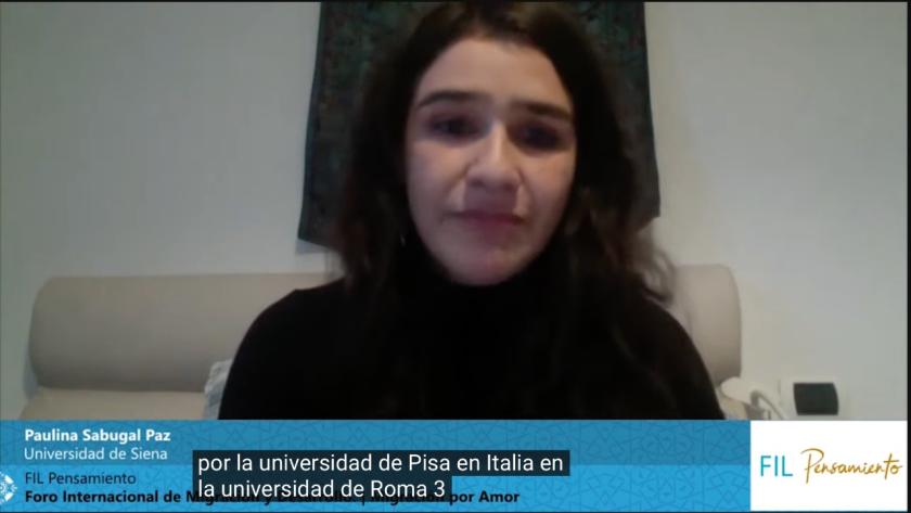 Paulina Sabugal Paz, doctora en Ciencias Sociales y Políticas.