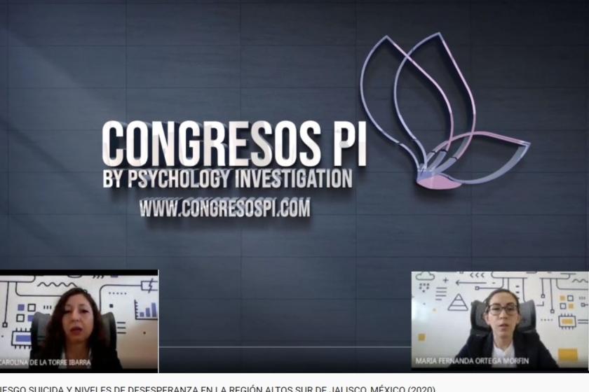 Captura de pantalla en la que se lee "CONGRESOS PI BY PSYCHOLOGY INVESTIGATION".