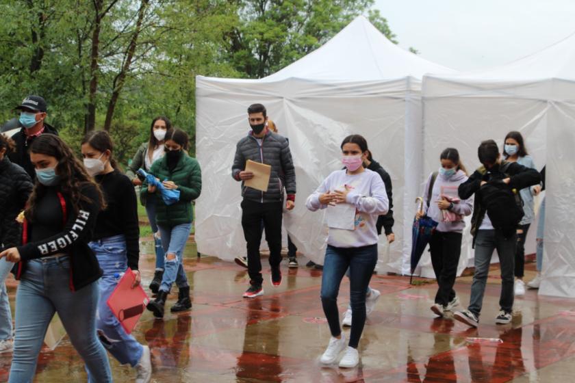 Aplicadores de la Prueba de Aptitud Académica.