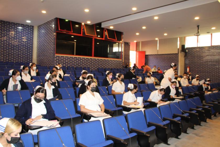 Estudiantes de enfermería.