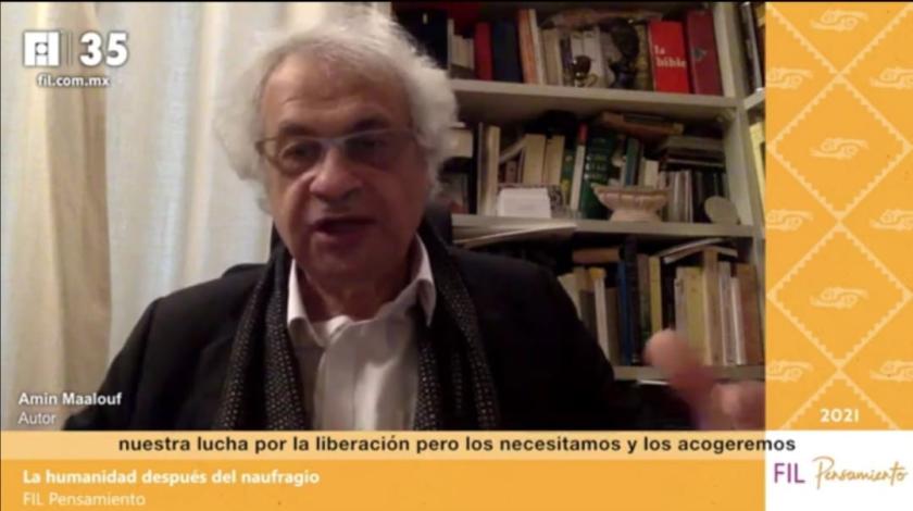 Expositor de la conferencia “La Humanidad después del Naufragio”.