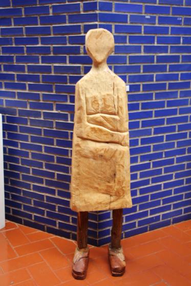 Pieza en la exposición “Relieves”.
