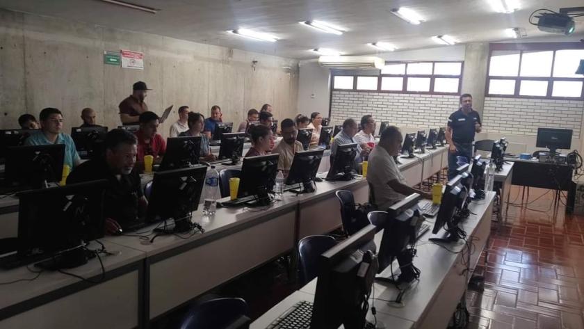 Participantes de la capacitación.