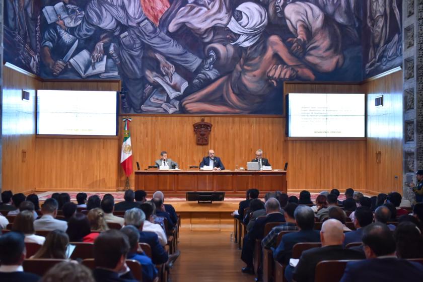 Sesión ordinaria del Consejo General Universitario.