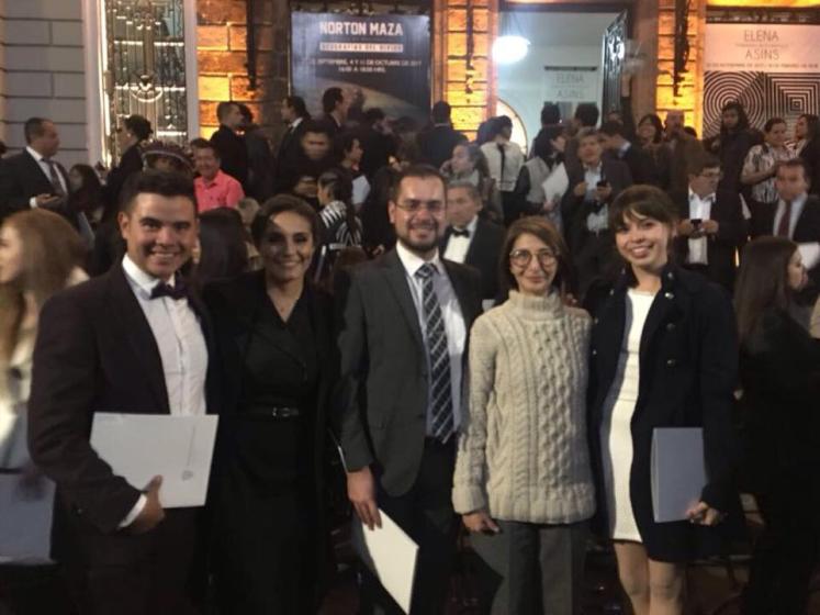 Rectora y Alumnado