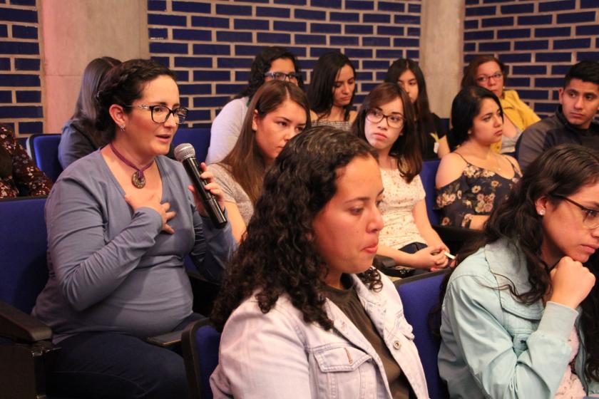 Público del Diálogo "La igualdad como camino para alcanzar la felicidad".
