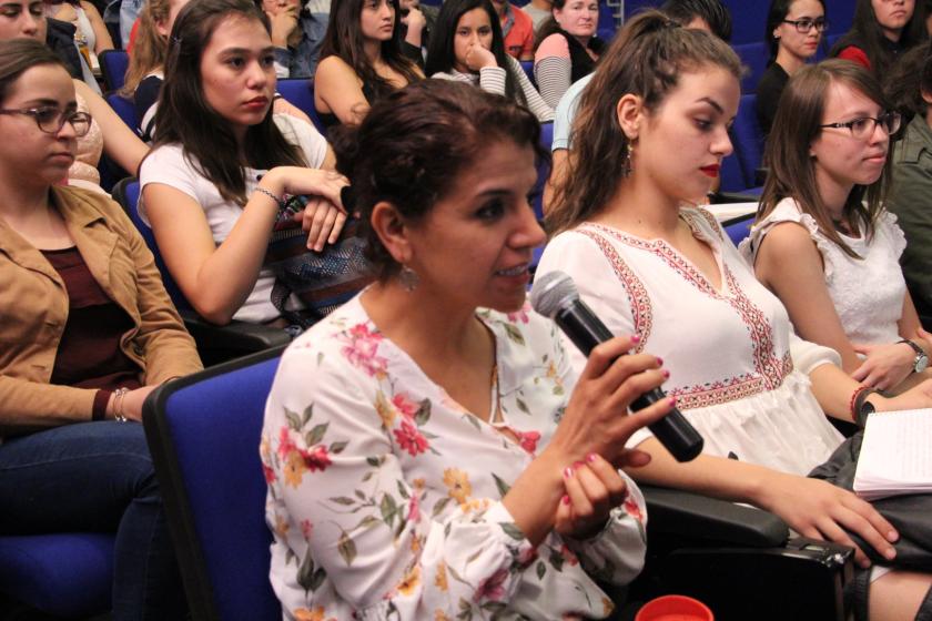 Público del Diálogo "La igualdad como camino para alcanzar la felicidad".
