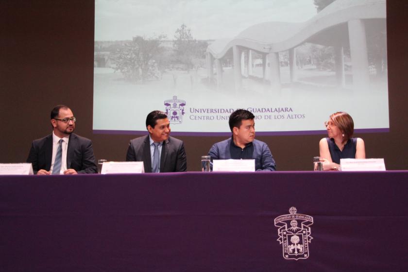 Expositores en las Jornadas de Actualización Agropecuarias.