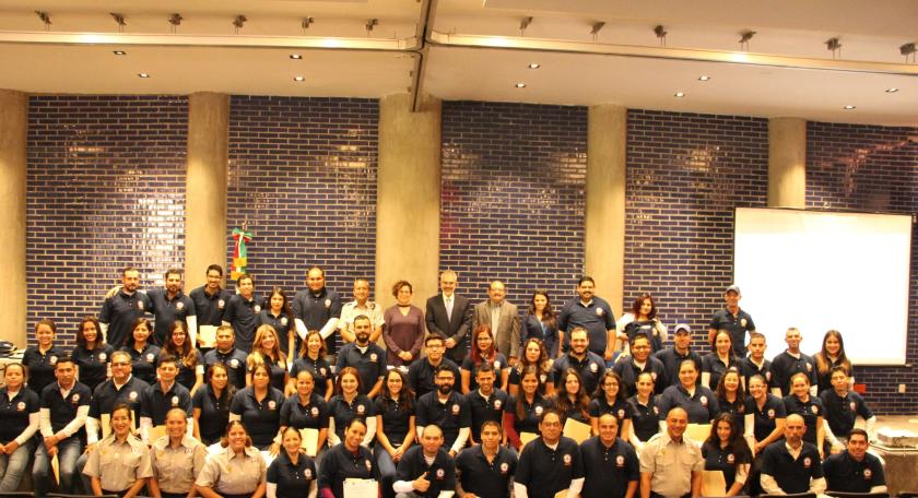 Integrantes de la Ceremonia de reconocimiento.