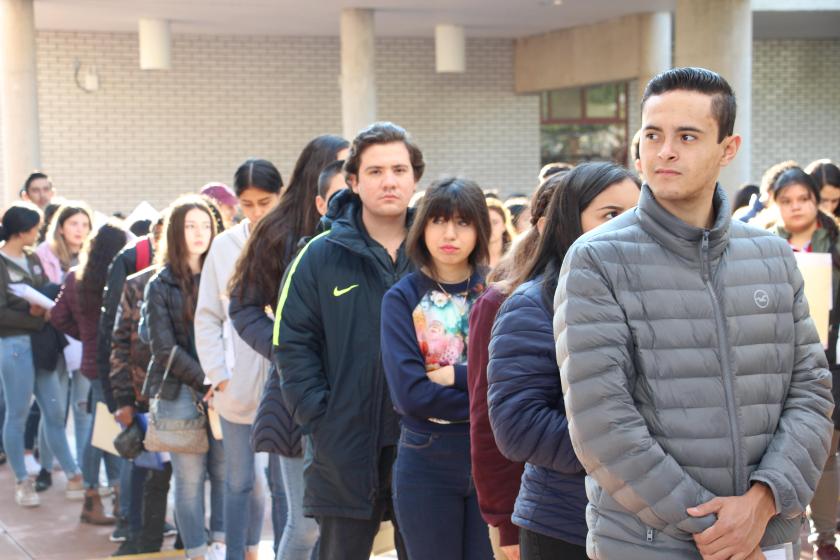 Aspirantes para entrar a la udeg