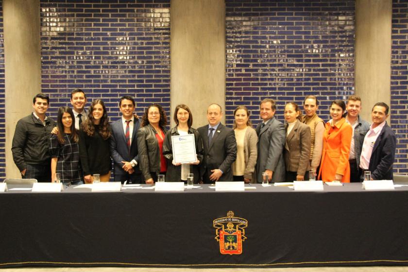 Integrantes de la Ceremonia de reconocimiento.